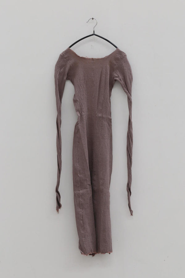 Marc le bihan stretch dress 21923-E21 VIEUX ROSE